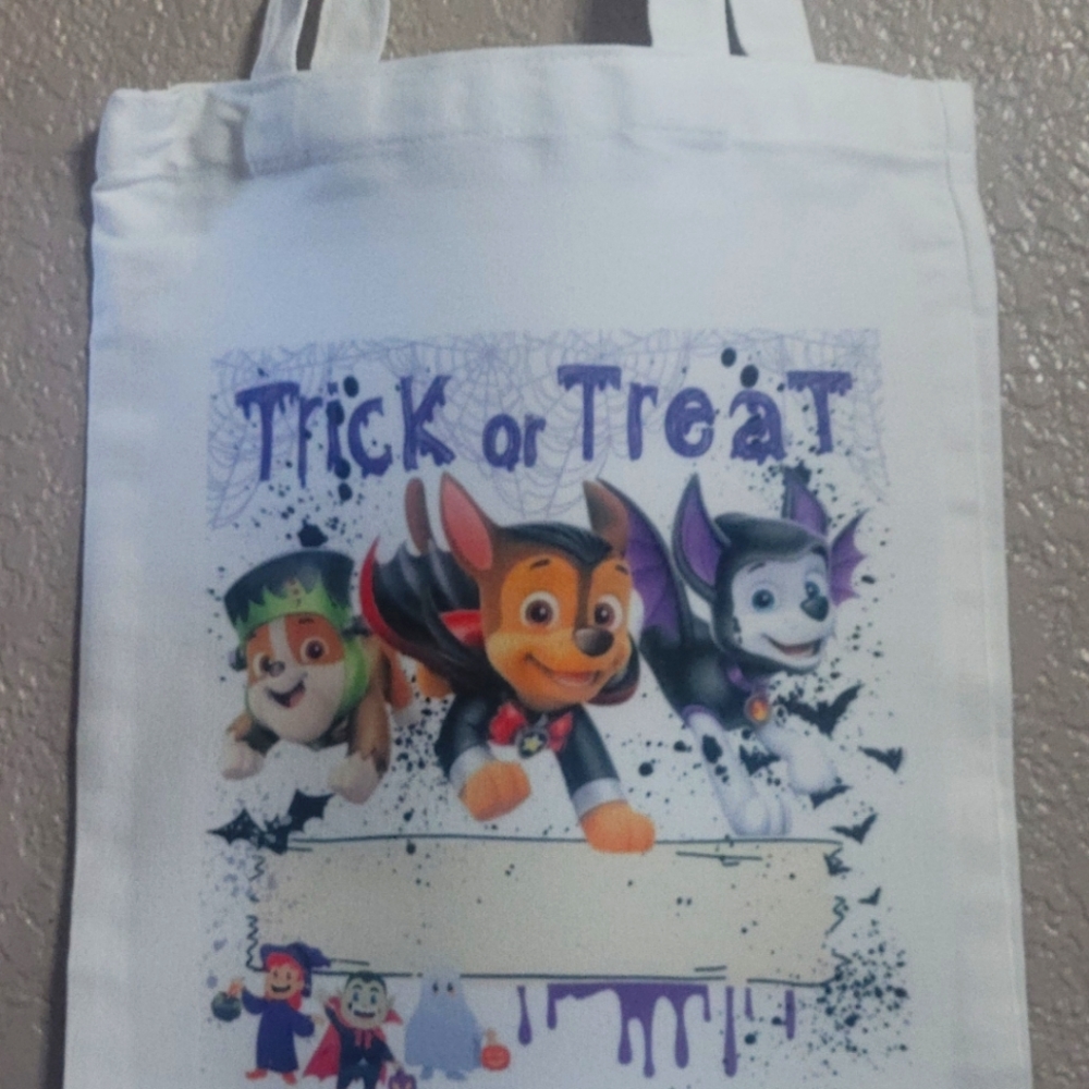 Paw Patrol Trick or Treat Bag